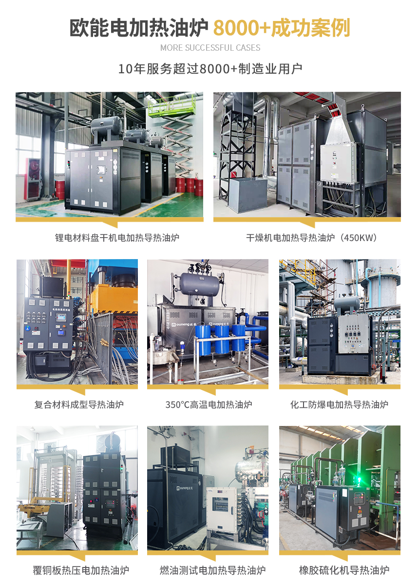 電加熱有機(jī)熱載體爐案例